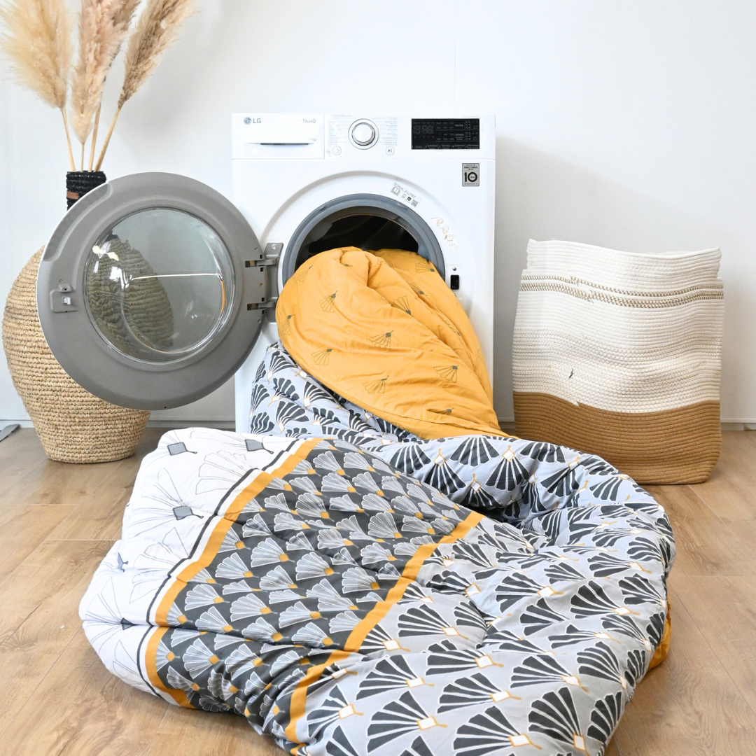 HappyDuvet Leo - 100% cotton - Duvet for year-round use - Pillowslips included