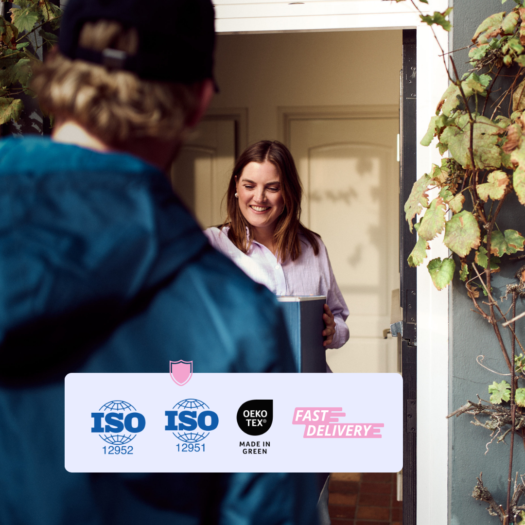 HappyBed Flower harmony - pillowcases - 100% cotton