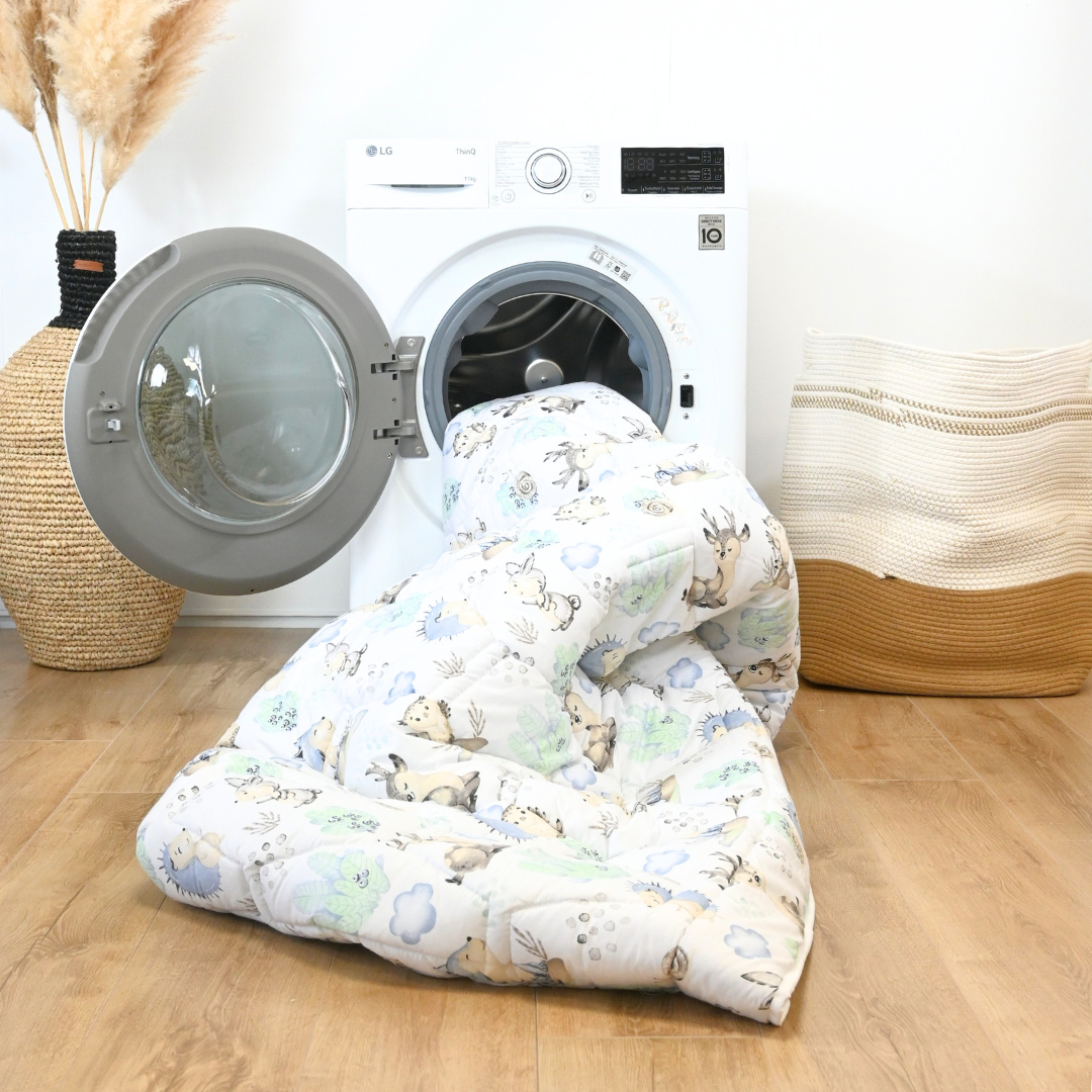 HappyDuvet Kids - Forest - 100% Cotton All season Coverless duvet