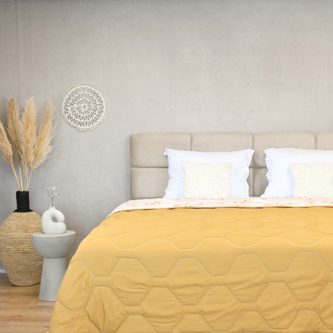 HappyDuvet Spring Flowers - Coverless Summerduvet for Warm Days