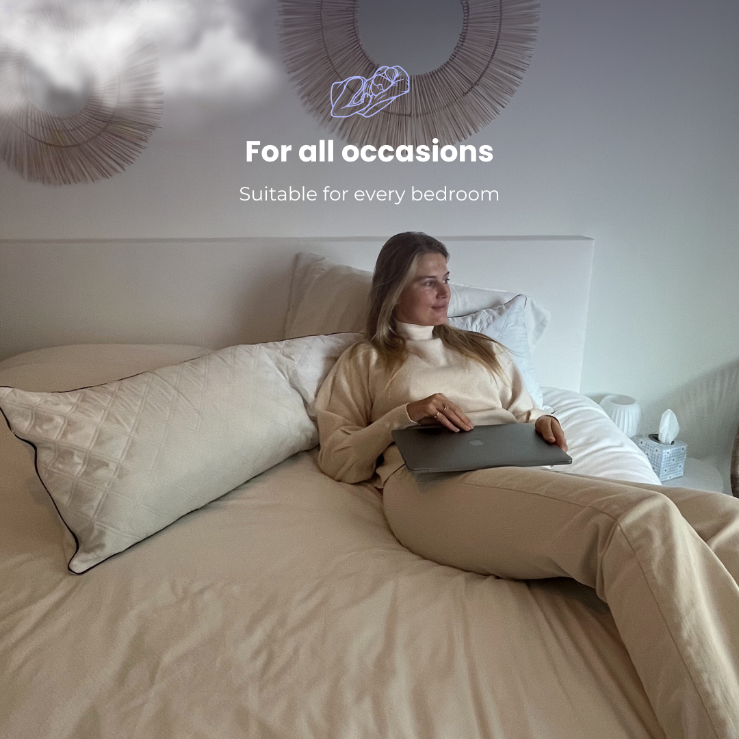 HappyDuvet body pillow | 40x145 cm - Pregnancy pillow - Bodypillow