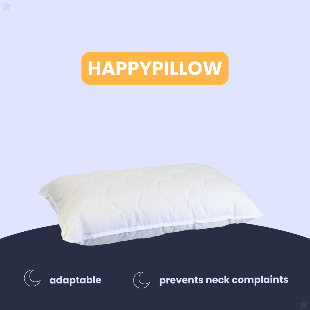 Happypillow | 50x75 cm - Adjustable pillow - Memory foam filling