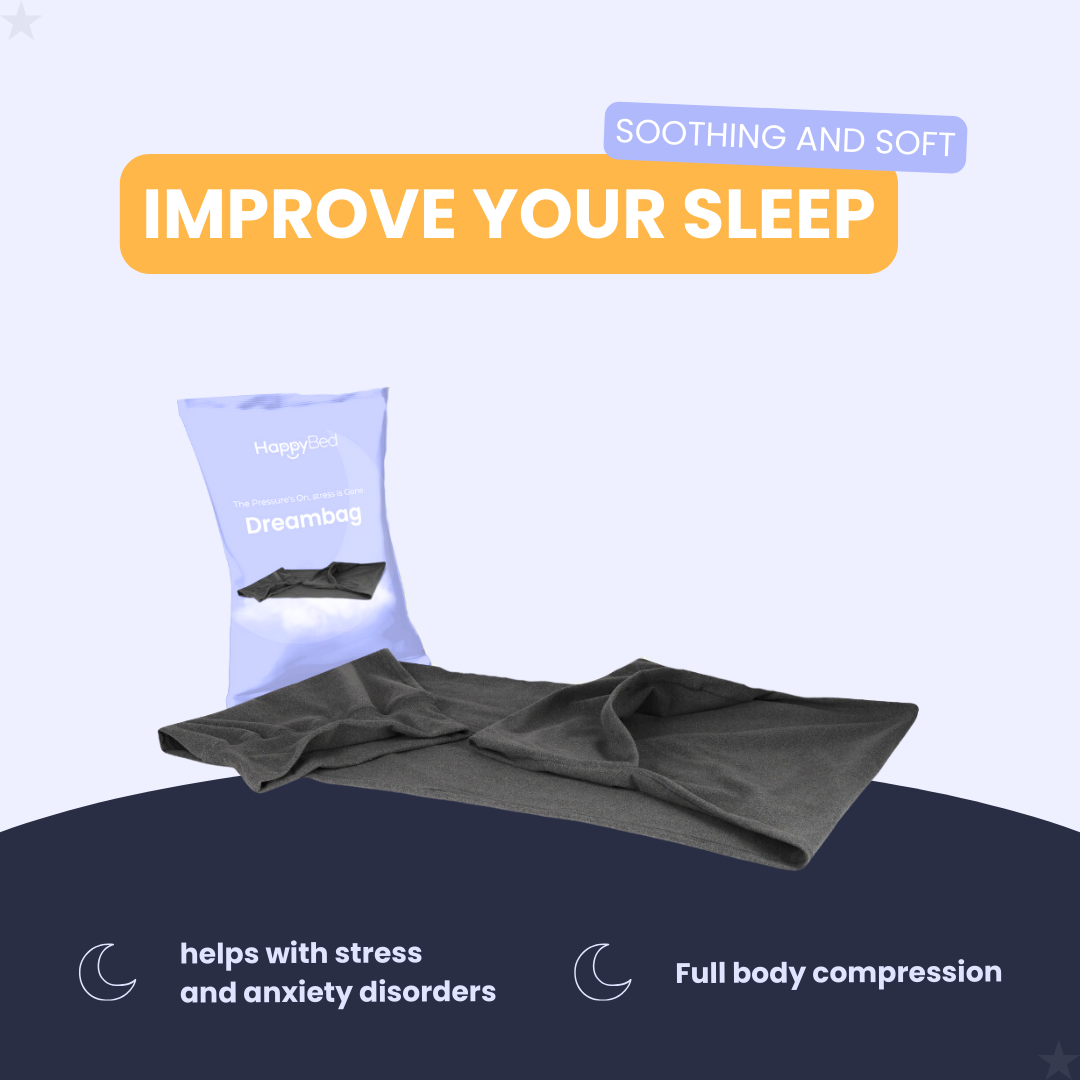 Dreambag | Alternative to aggravation blanket - Helps improve your sleep.