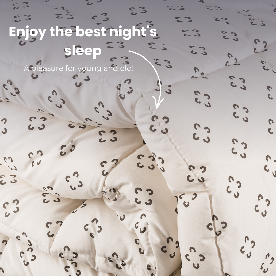 HappyDuvet Quiet corners - All season Coverless duvet