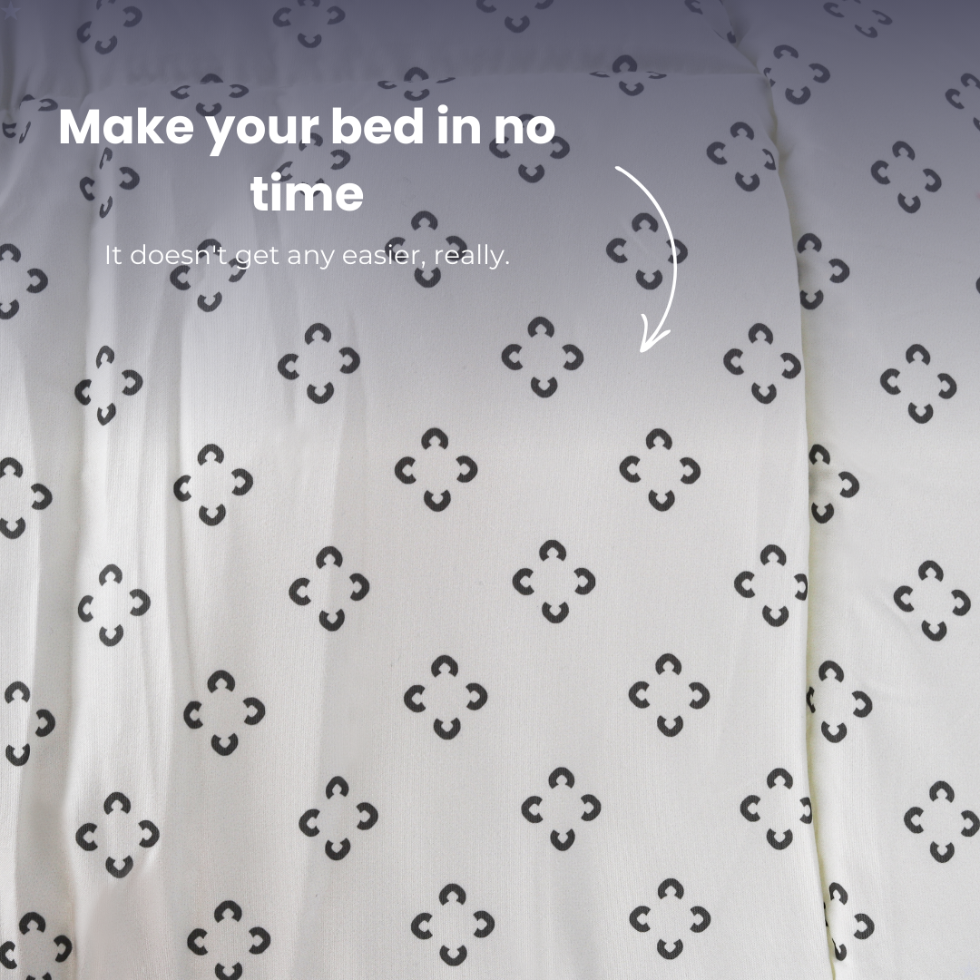 HappyDuvet Quiet corners - All season Coverless duvet