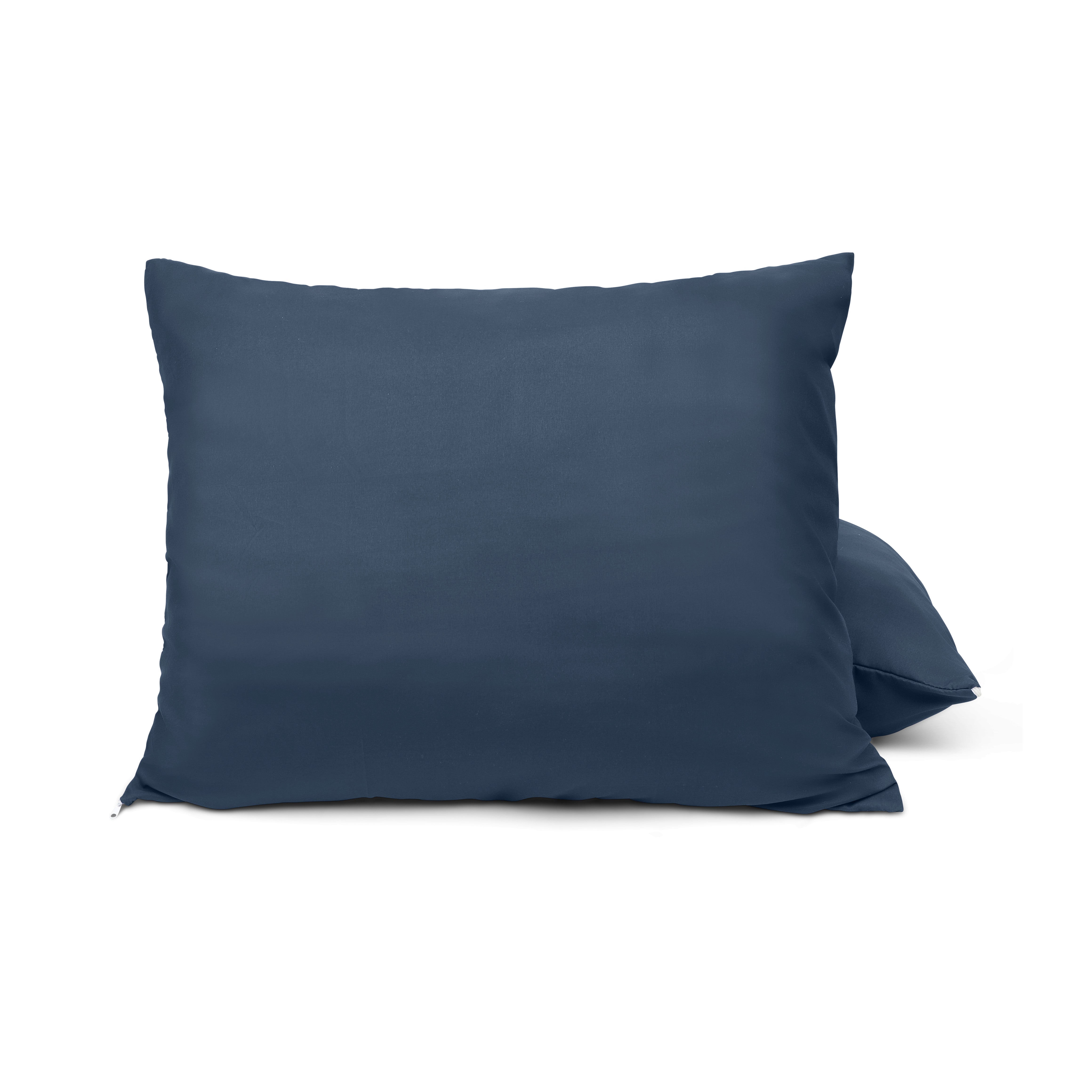 HappyDuvet | Dark blue pillowcase set 2 pieces - 100% Microfibre