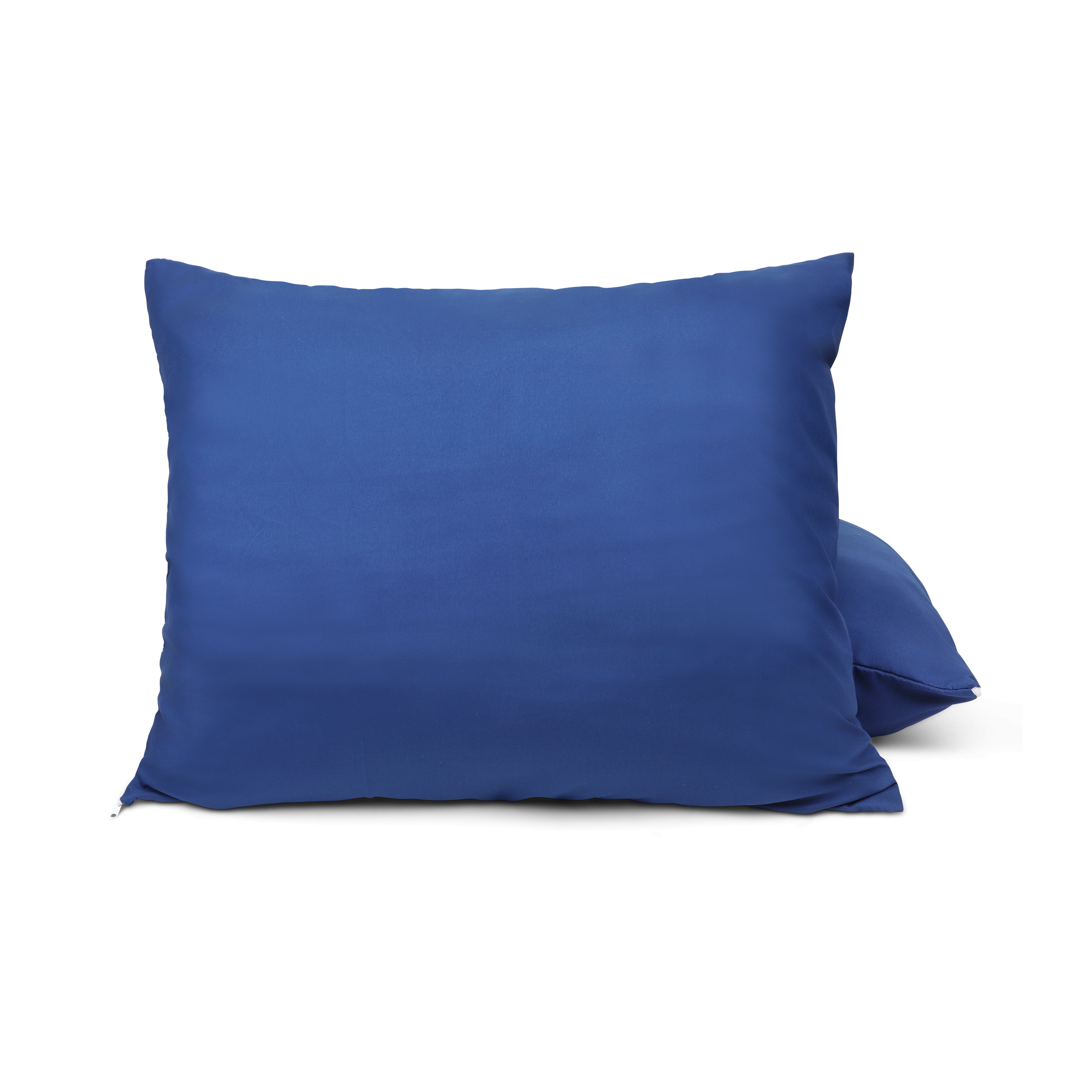 HappyDuvet | Navy pillowcase set 2 pieces  - 100% Microfibre