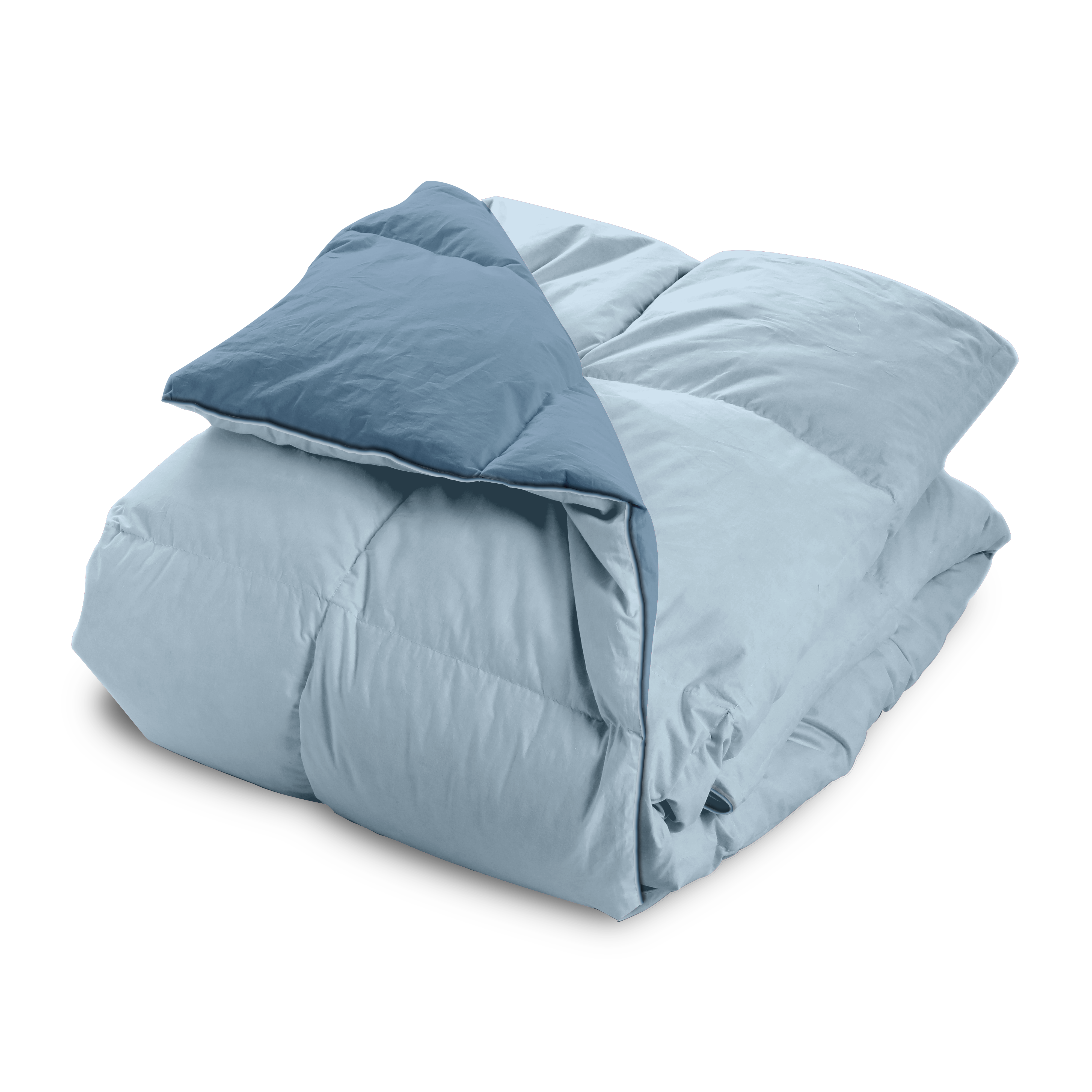 HappyDuvet Blue/Baby Blue - Washable Duvet for Cold Sleepers