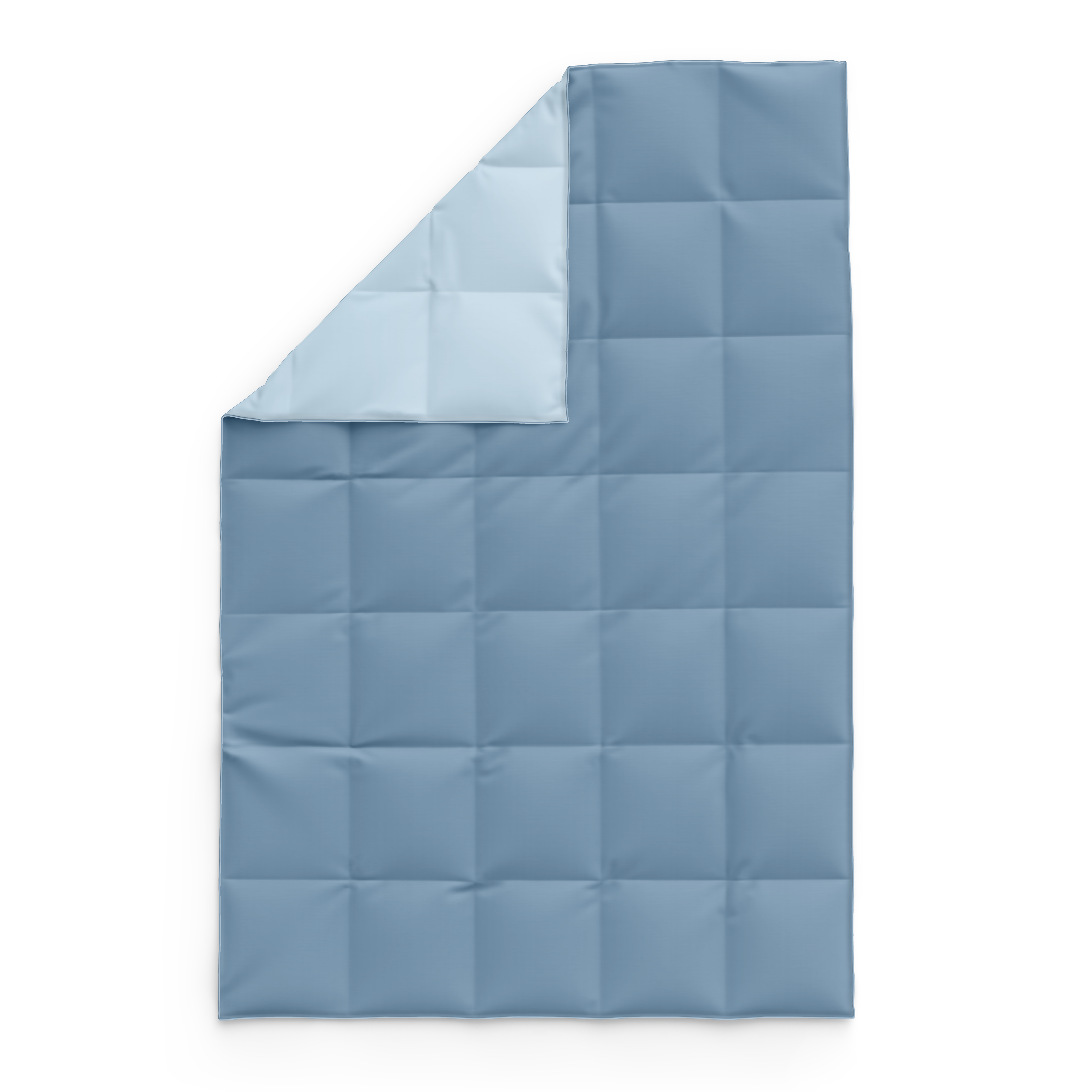 HappyDuvet Blue/Baby Blue - Washable Duvet for Cold Sleepers