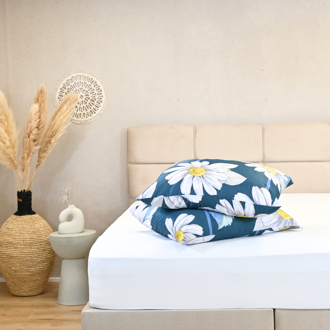 HappyDuvet | Sunflowers Pillowcase Set 2 Pieces - 60x70cm - 100% Microfibre