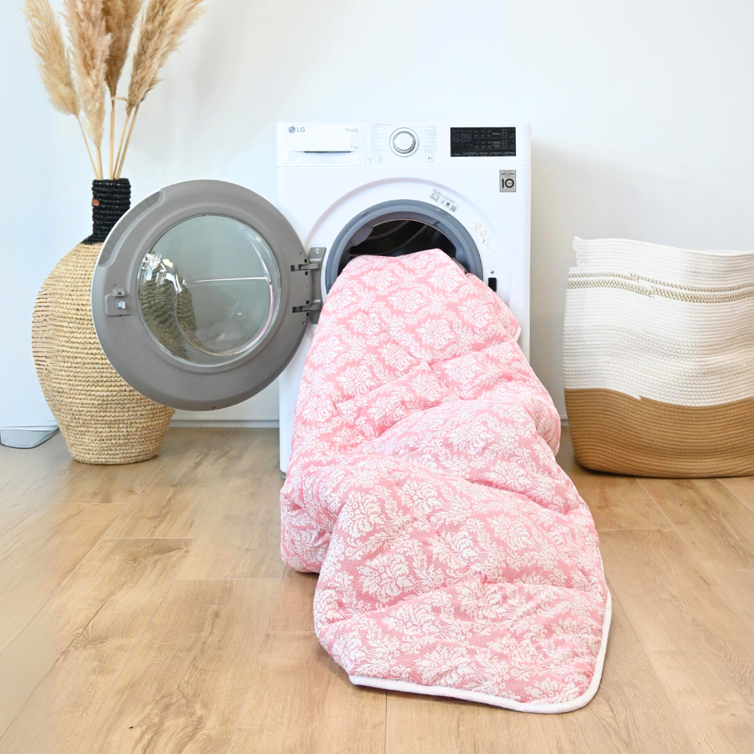 HappyDuvet Pink Elegance - All season Coverless duvett