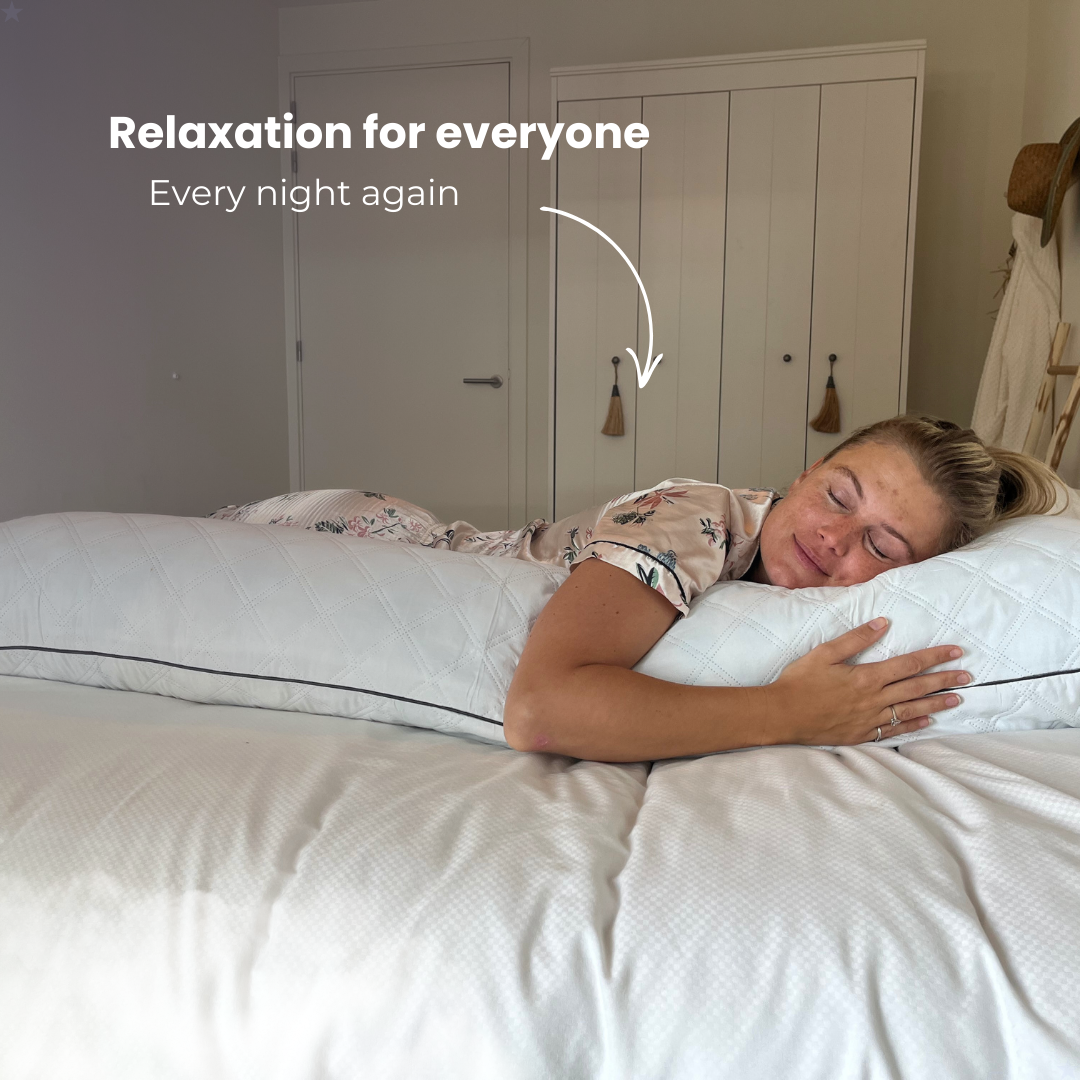 HappyDuvet body pillow | 40x145 cm - Pregnancy pillow - Bodypillow