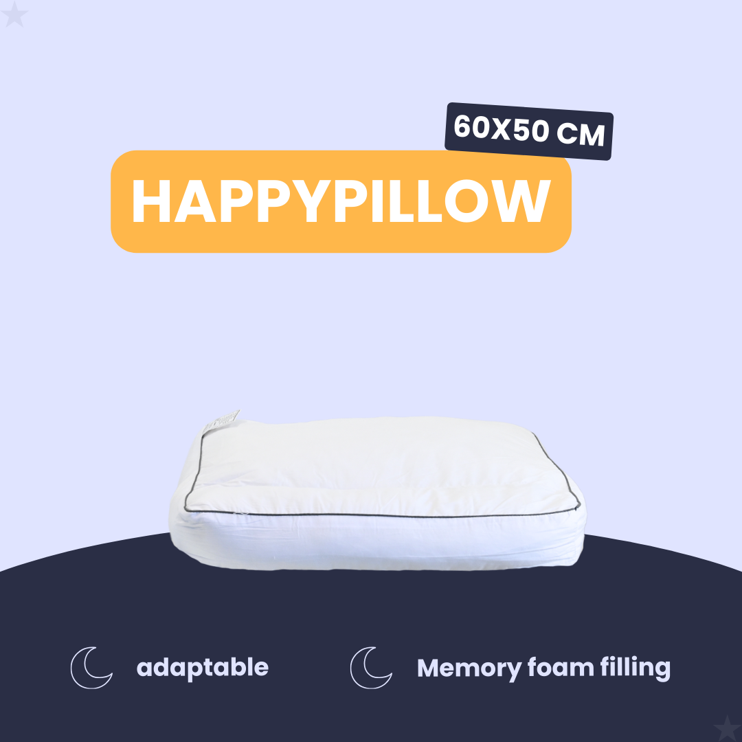 Happypillow comfort | 60x50 cm - neck support pillow