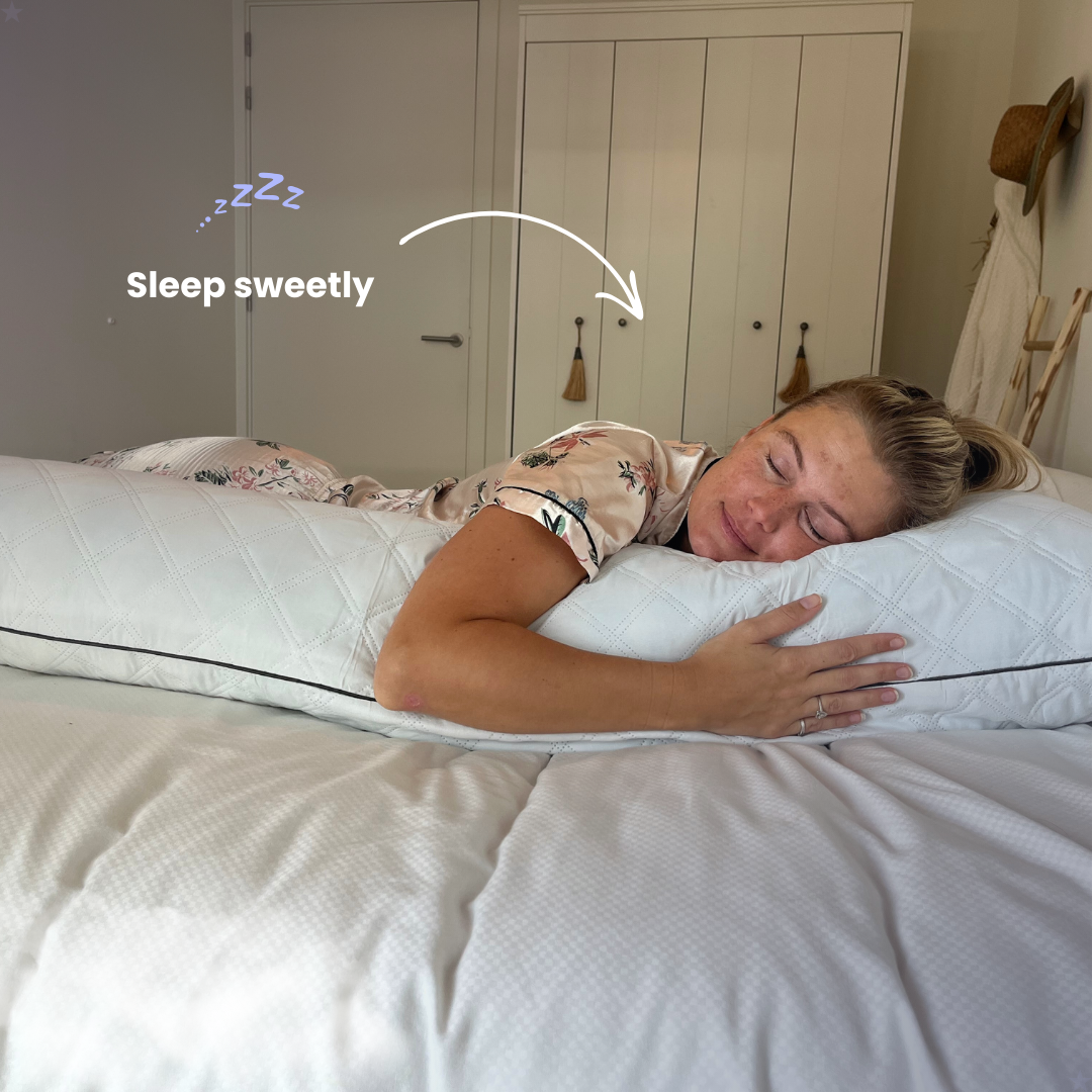 HappyDuvet body pillow | 40x145 cm - Pregnancy pillow - Bodypillow