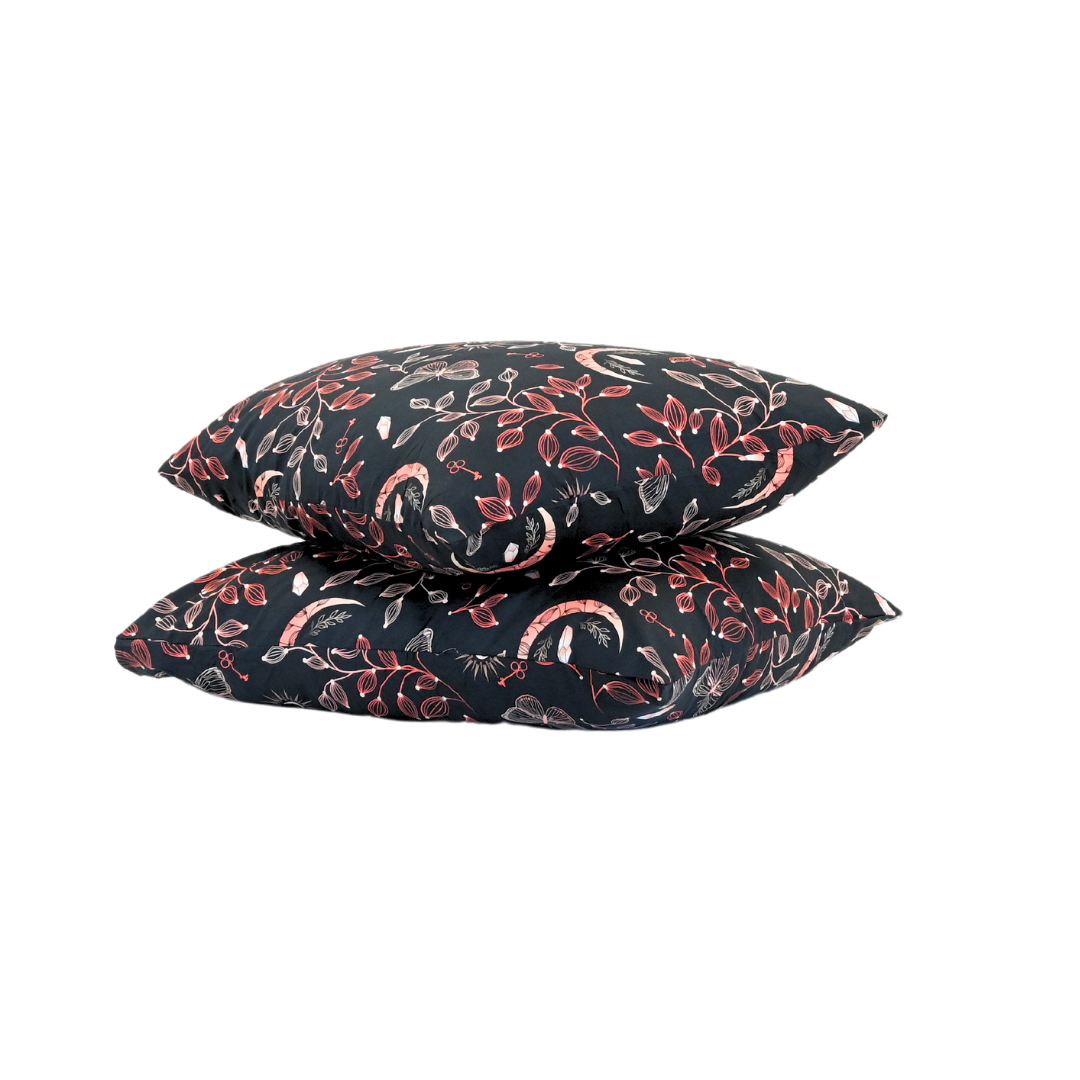 HappyDuvet | Twilight Ruby Pillowcase Set 2 Pieces - 60x70cm - Microfibre