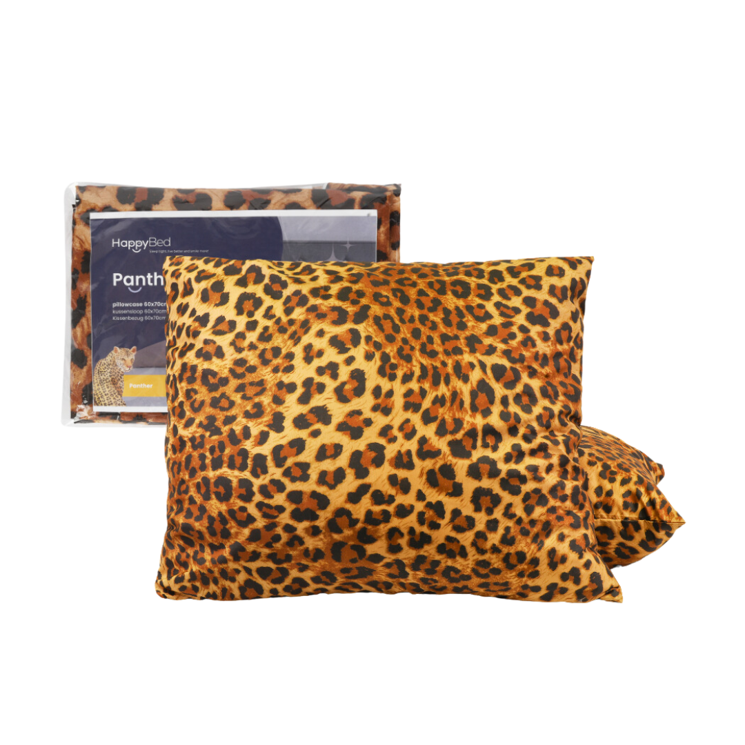 HappyDuvet | Panther pillowcase set 2 pieces  - 100% Microfibre