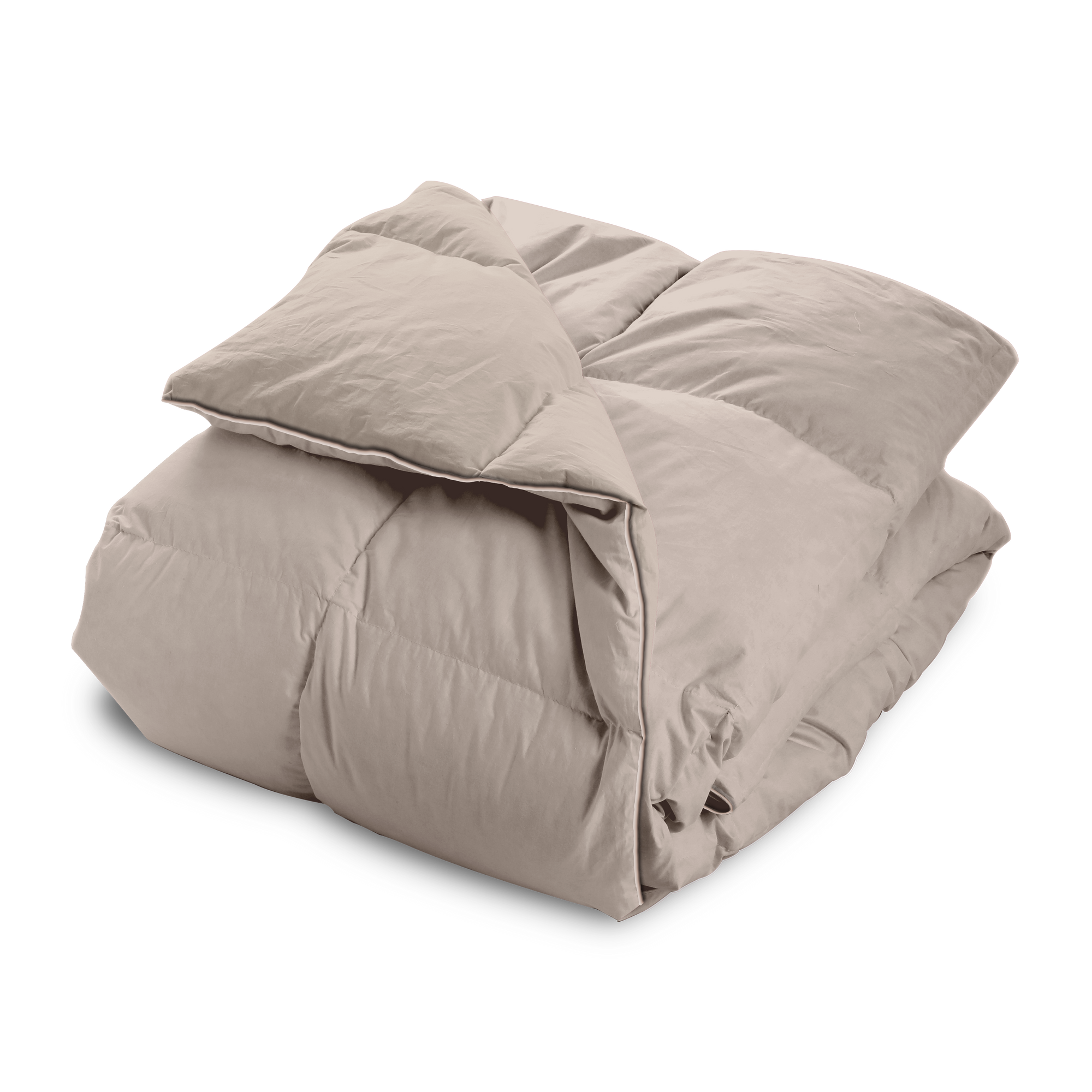 HappyDuvet Taupe- Washable Duvet for Cold Sleepers