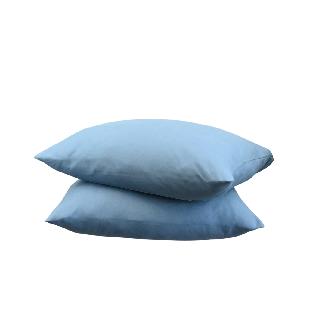 HappyDuvet | Bluestone Pillowcase Set of 2 - 60x70cm - Microfiber